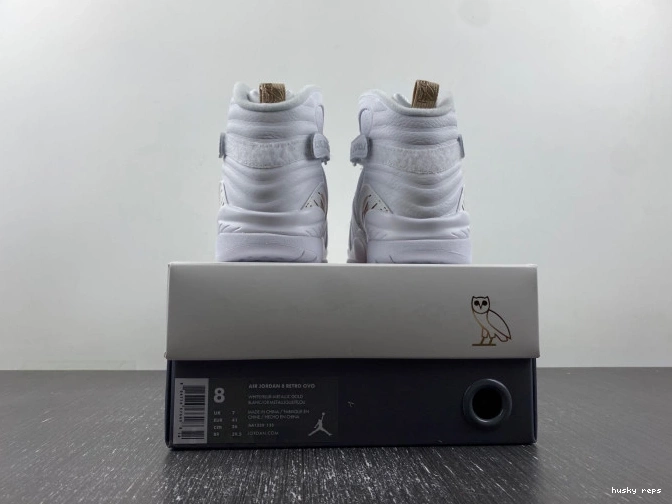 Cheap Husky AA1239-135 Jordan White OVO 8 Retro 0714